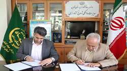 امضای تفاهم نامه دو ساله بین مدیریت هماهنگی  ترویج کشاورزی و نظام دامپزشکی استان قزوین