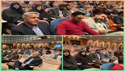حضور قائدعبدی، مدیر کل امور ایثارگران در وزارت جهاد کشاورزی و محمدرضا قاسمی، رئیس سازمان جهاد کشاورزی استان سمنان در کنگره شهدای دولت