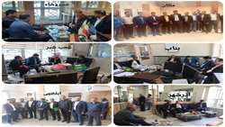 بازدید رئیس سازمان جهاد کشاورزی استان آذربایجان شرقی از شعب بانک کشاورزی استان