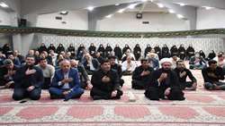 مراسم عزاداری اربعین حسینی در سازمان جهاد کشاورزی آذربایجان شرقی برگزار شد