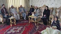 تکریم مادران شهدای سنگر سازان بی سنگر شهرستان مرند