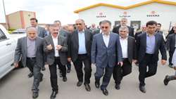 بازدید وزیر جهاد کشاورزی از زنجیره تولید گوشت مرغ ساوانا در شهرستان گلوگاه