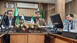 حضور فرمانده مرکز مقاومت بسیج وزارت جهادکشاورزی در موسسه پژوهش‌های برنامه‌ریزی، اقتصادکشاورزی و توسعه روستایی