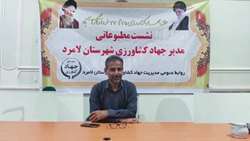 افزایش 85 درصدی تولید گندم در لامرد محقق شد