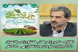 افتتاح ۴۰ پروژه بخش کشاورزی استان کرمانشاه در هفته جهاد کشاورزی