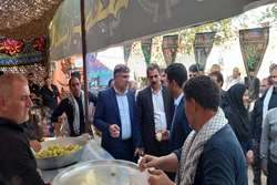 تقدیر سرپرست جهاد کشاورزی کرمانشاه از خادمین موکب شهدای جهاد کشاورزی قصر شیرین