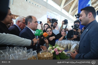  حضور وزیر جهاد کشاورزی در دومین نمایشگاه تخصصی دام طیور و صنایع لبنی تهران 