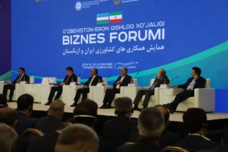   همایش همکاری‌های کشاورزی جمهوری اسلامی ایران و جمهوری ازبکستان با حضور وزرای کشاورزی دو کشورو سفیر جمهوری اسلامی 