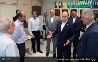 بازدید وزیر جهاد کشاورزی از معاونت زراعت 